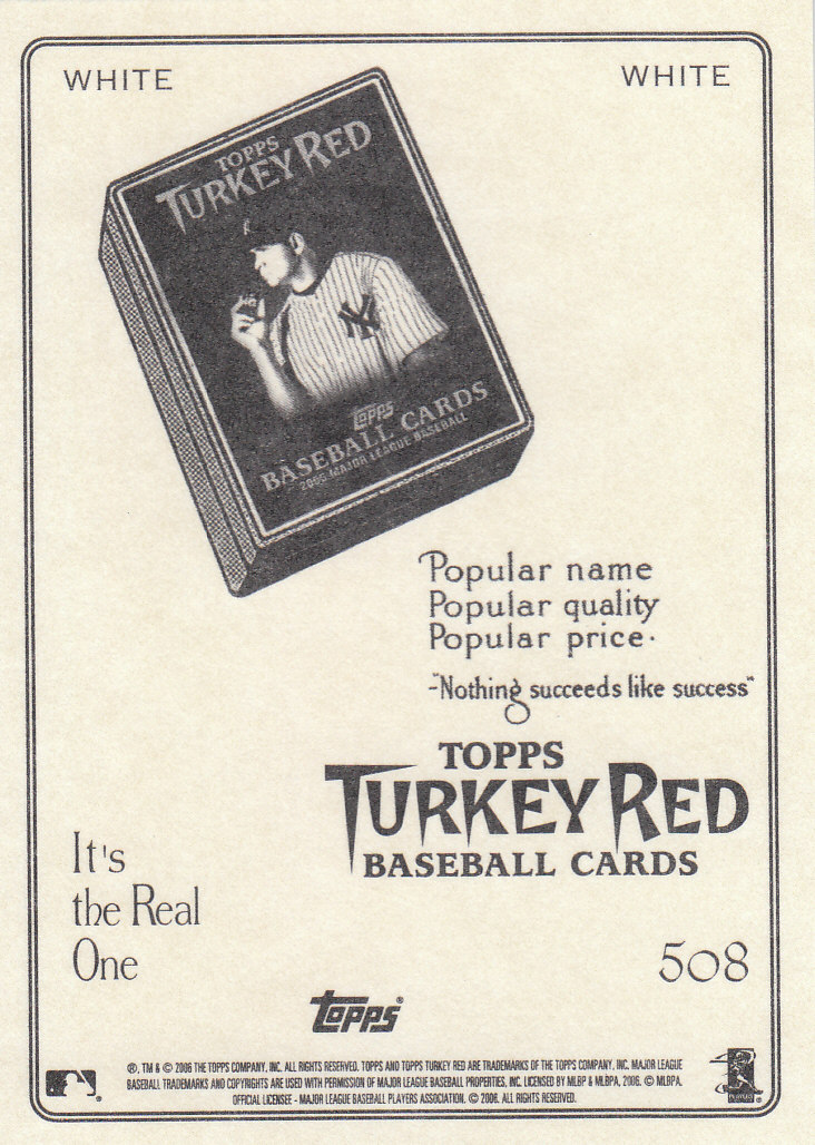 2006 Topps Turkey Red Baseball Part 3 - Picture 91 of 117