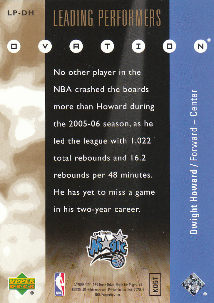 2006/2007 Ovation (Upper Deck) Basketball - Picture 27 of 227
