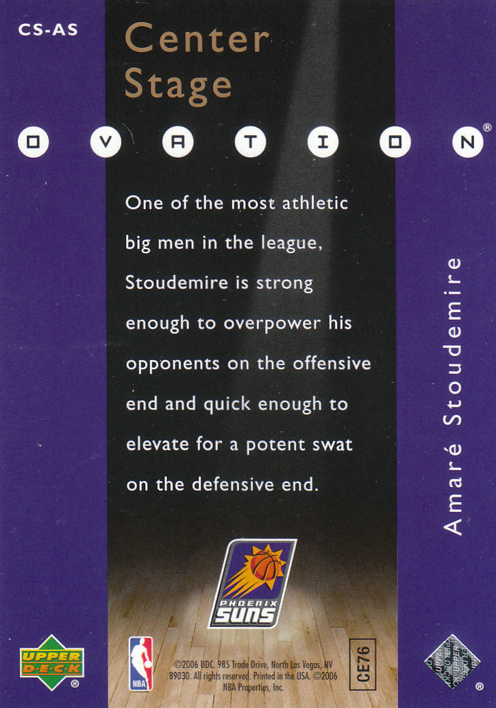 2006/2007 Ovation (Upper Deck) Basketball - Picture 41 of 227