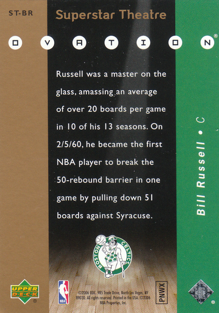 2006/2007 Ovation (Upper Deck) Basketball - Picture 9 of 227