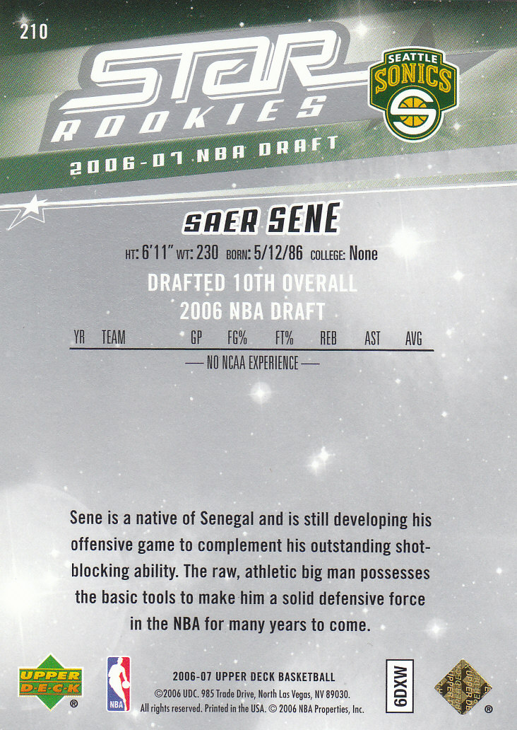 2006/2007 Upper Deck baloncesto parte 2 inserto y tarjetas paralelas - Imagen 9 de 41