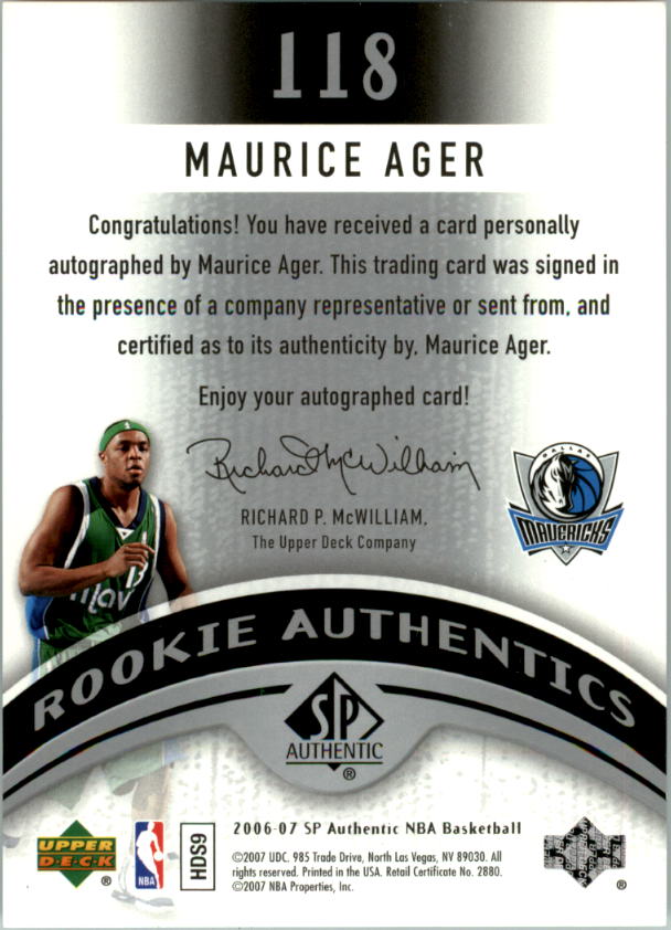 2006-07 SP Authentic Basketball Card Pick - Picture 189 of 195