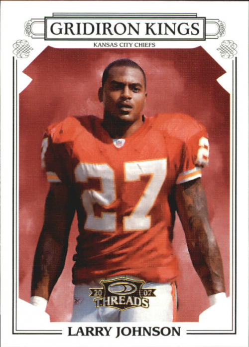 2007 Donruss Gridiron Gear - Performers Gold Holofoil #P-25 Larry Little