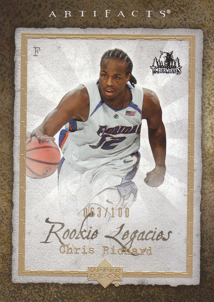2007/2008 Artifacts (Upper Deck) Basketball - Picture 107 of 108