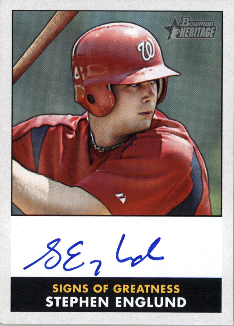 2007 Bowman Heritage Baseball Signs of Greatness AUTO You Pick