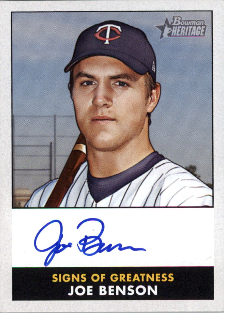 2007 Bowman Heritage Baseball Signs of Greatness AUTO You Pick