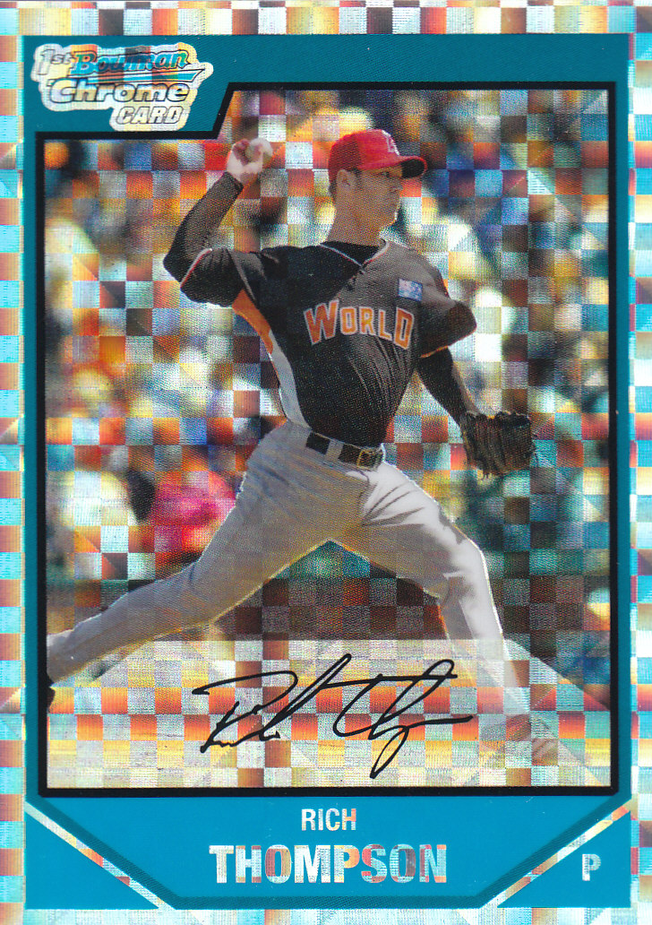 2007 Bowman Chrome Draft Baseball - Picture 353 of 360