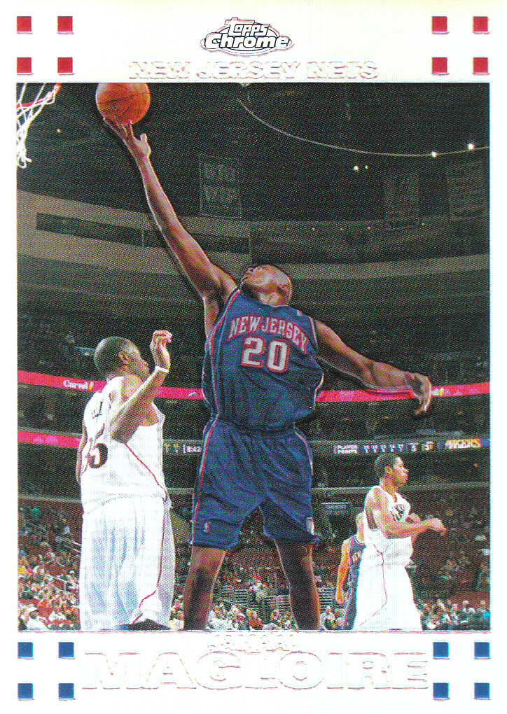Inserto "Rifrattori" Topps Chrome Basketball 2007-08 e schede parallele - Foto 34 di 169