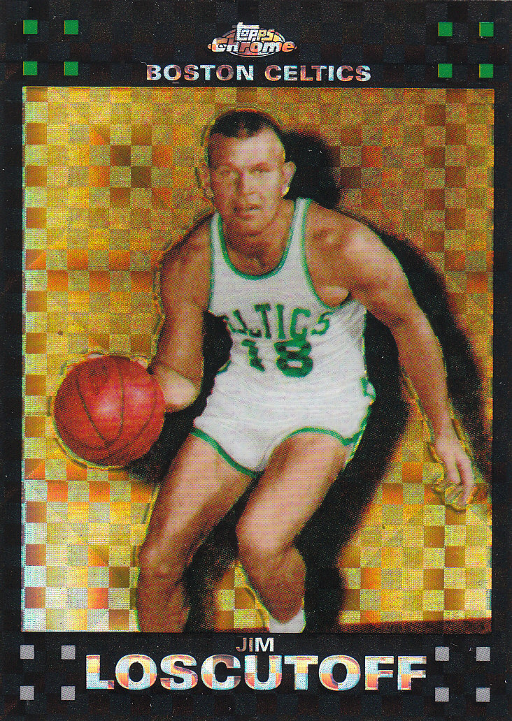 Inserto "Rifrattori" Topps Chrome Basketball 2007-08 e schede parallele - Foto 168 di 169
