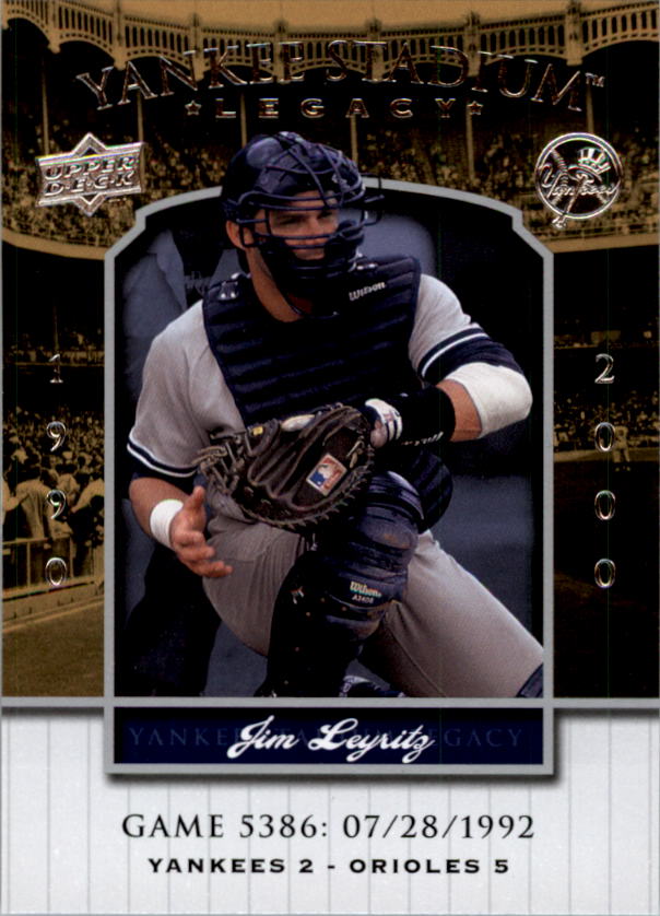 2008 Upper Deck Yankee Stadium Legacy Collection Baseball Card Pick 5107-6741 - Picture 95 of 382