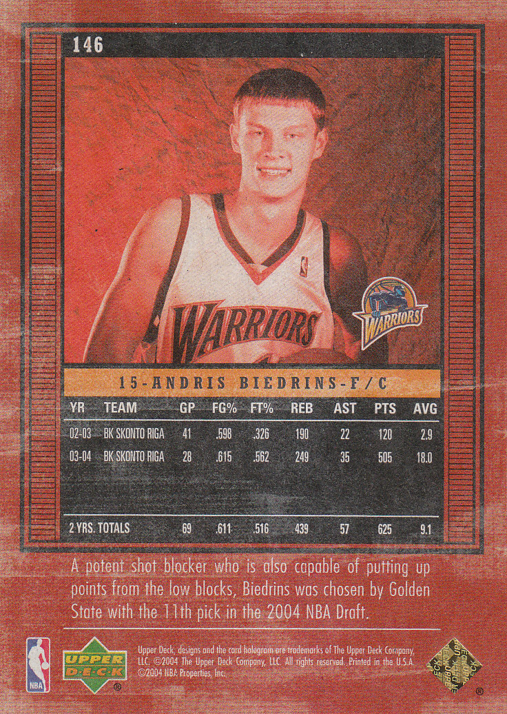2003/2004 Legends Throwback (Upper Deck) Basketball - Picture 185 of 189