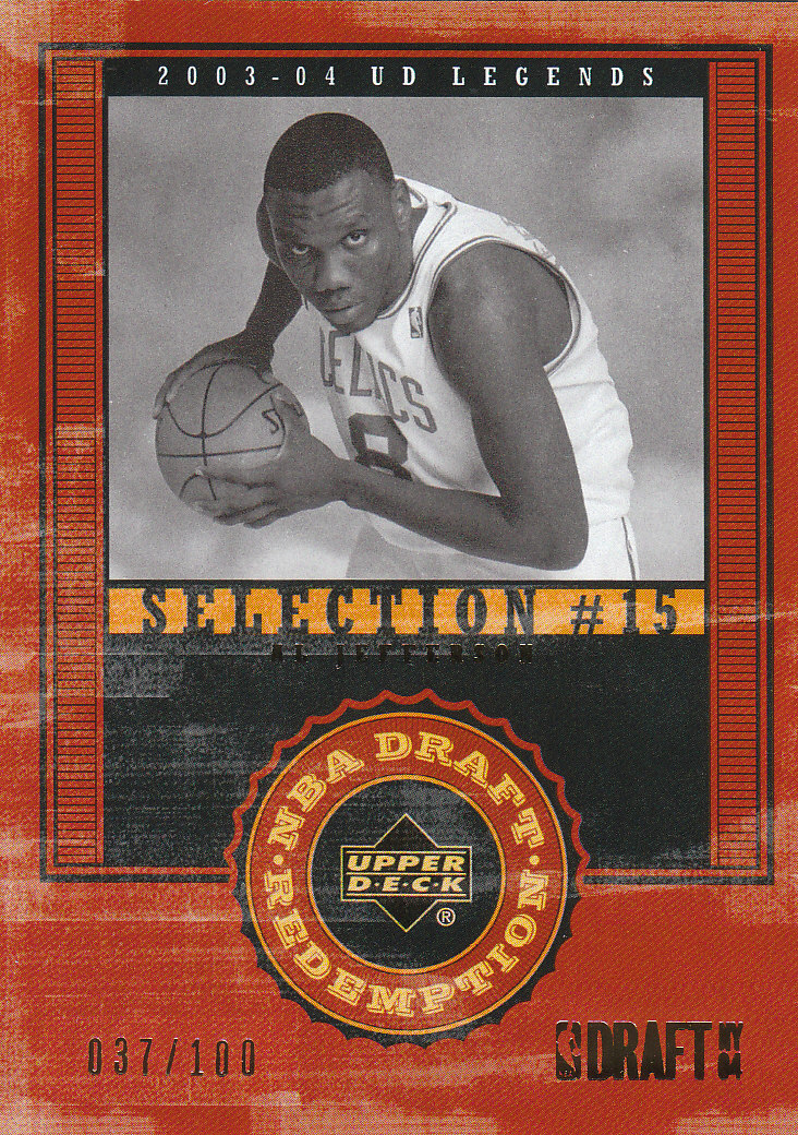 2003/2004 Legends Throwback (Upper Deck) Basketball - Picture 188 of 189
