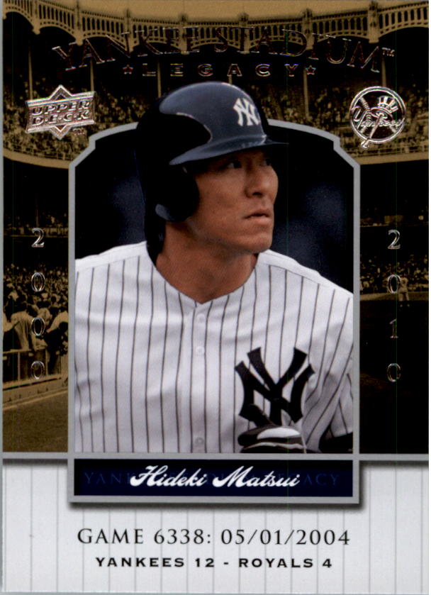 2008 Upper Deck Yankee Stadium Legacy Collection Baseball Card Pick 5107-6741 - Picture 319 of 382