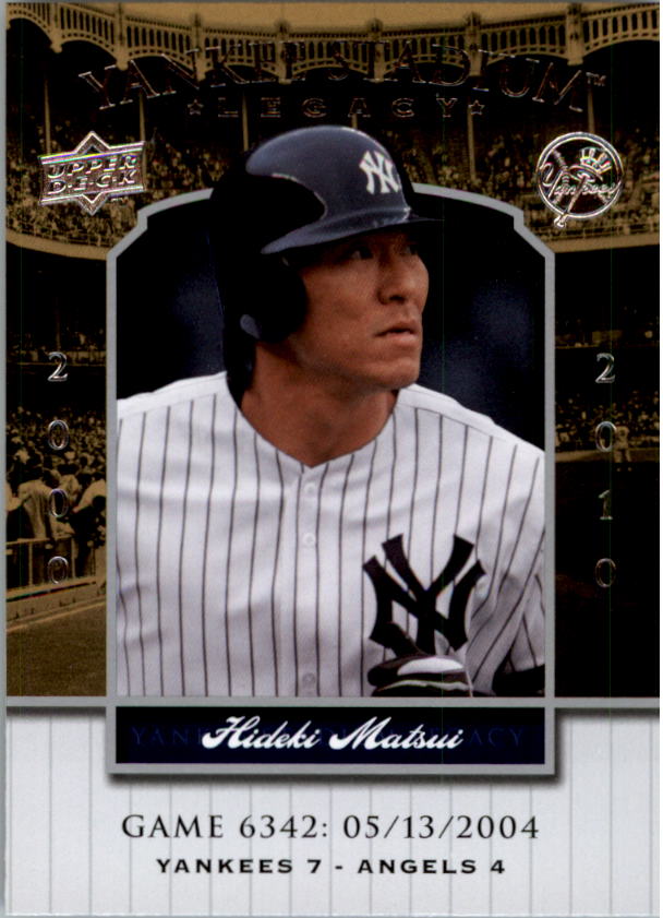 2008 Upper Deck Yankee Stadium Legacy Collection Baseball Card Pick 5107-6741 - Picture 321 of 382