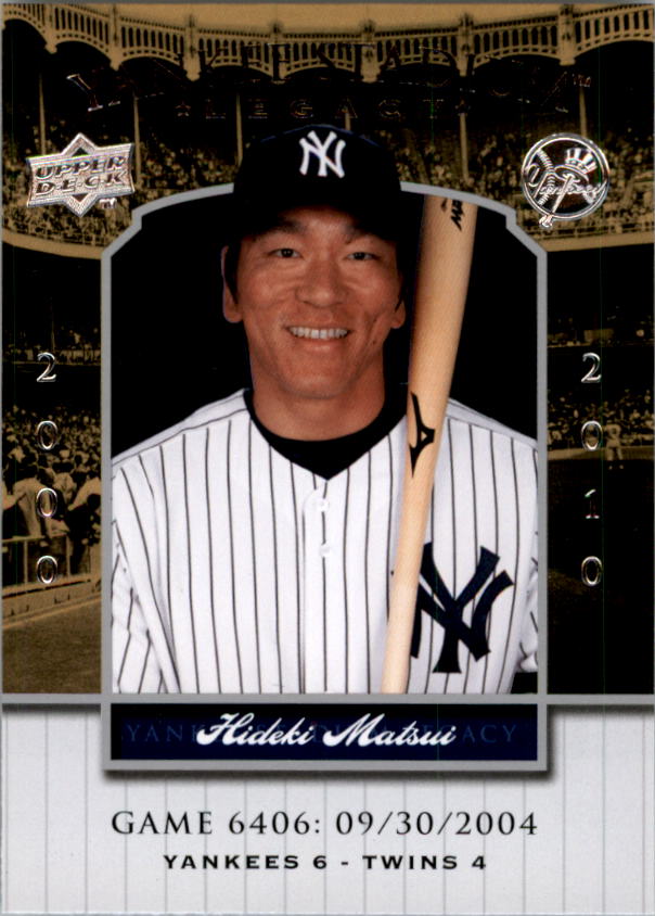 2008 Upper Deck Yankee Stadium Legacy Collection Baseball Card Pick 5107-6741 - Picture 341 of 382