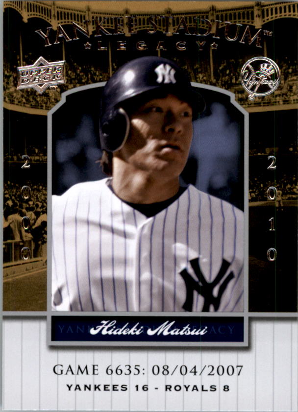 2008 Upper Deck Yankee Stadium Legacy Collection Baseball Card Pick 5107-6741 - Picture 359 of 382