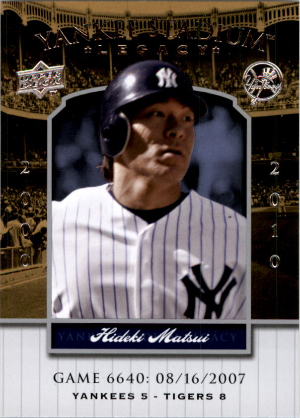 2008 Upper Deck Yankee Stadium Legacy Collection Baseball Card Pick 5107-6741 - Picture 361 of 382