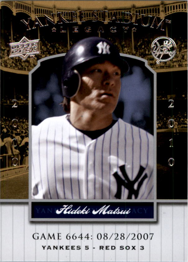 2008 Upper Deck Yankee Stadium Legacy Collection Baseball Card Pick 5107-6741 - Picture 363 of 382