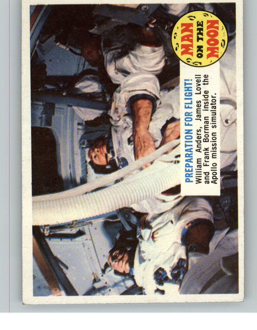 mostly EX/MT+ 1969 Topps Man On The Moon You Pick 'Em Complete Your Set 