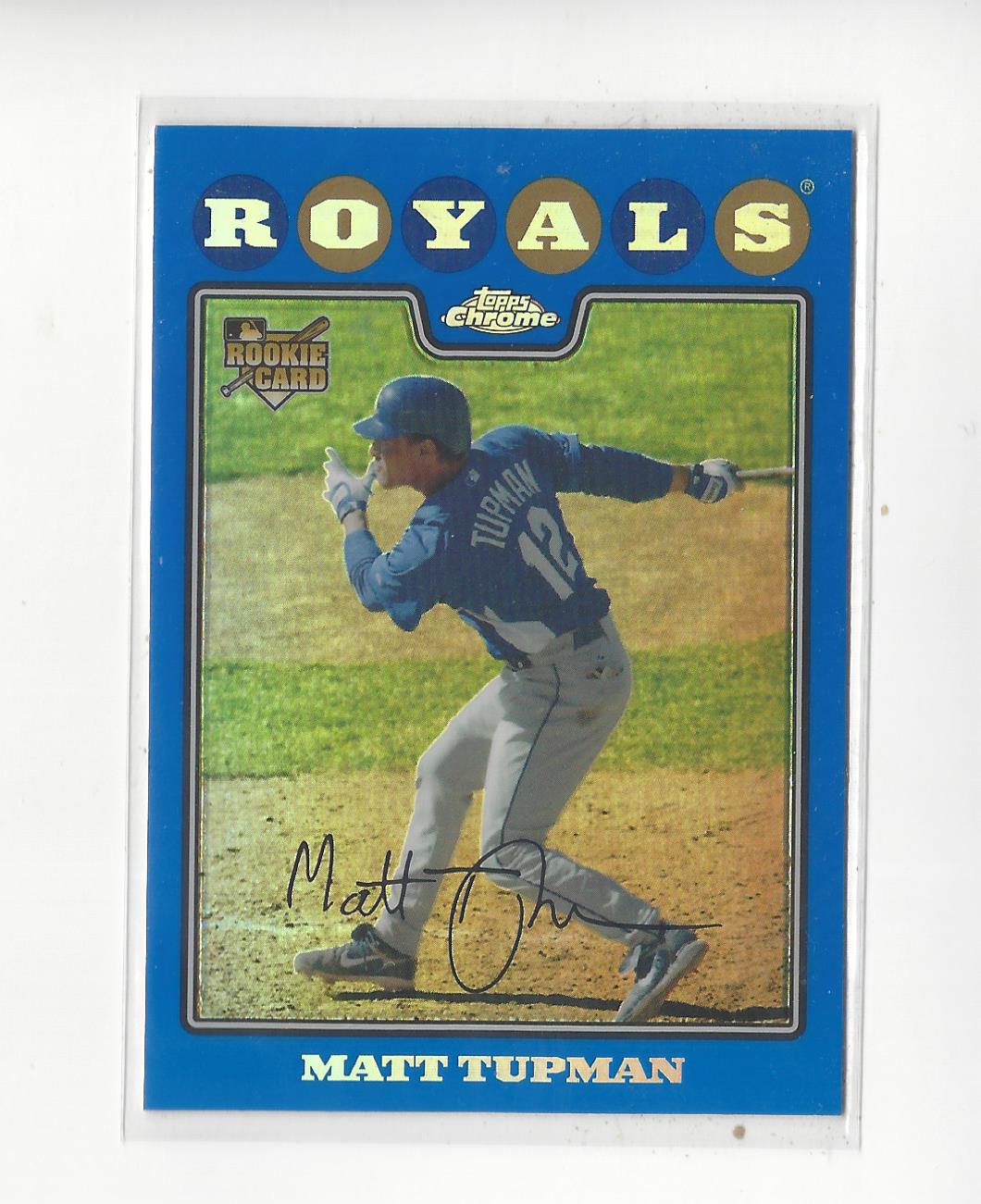 2008 Topps Chrome Baseball Blue Refractor Singles - You