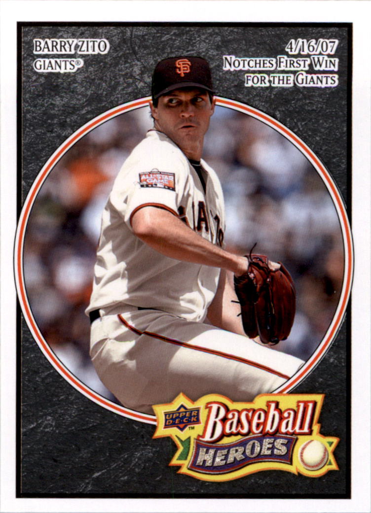 2008 Upper Deck Heroes Black Baseball Card Pick - Picture 227 of 305