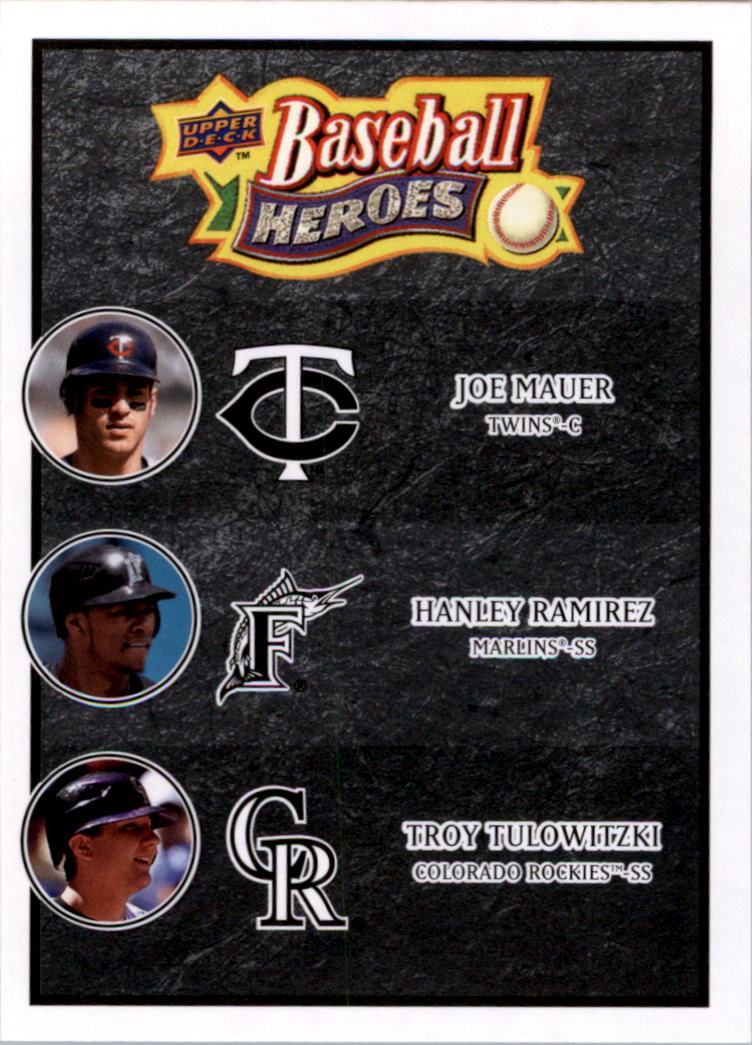 2008 Upper Deck Heroes Black Baseball Card Pick - Picture 290 of 305