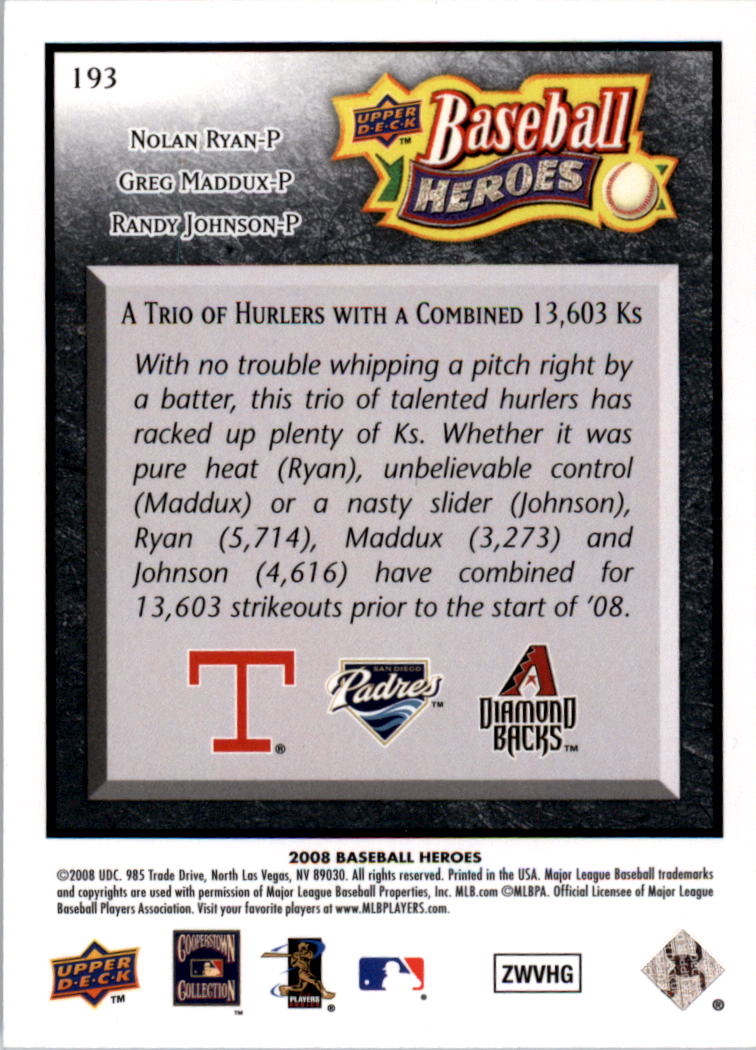 2008 Upper Deck Heroes Black Baseball Card Pick - Picture 293 of 305