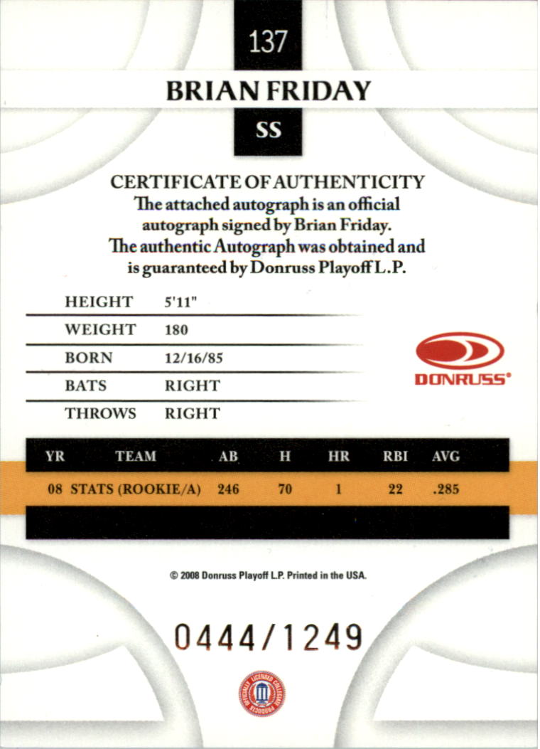 2008 Donruss Threads Trading Card Pick - Picture 206 of 213