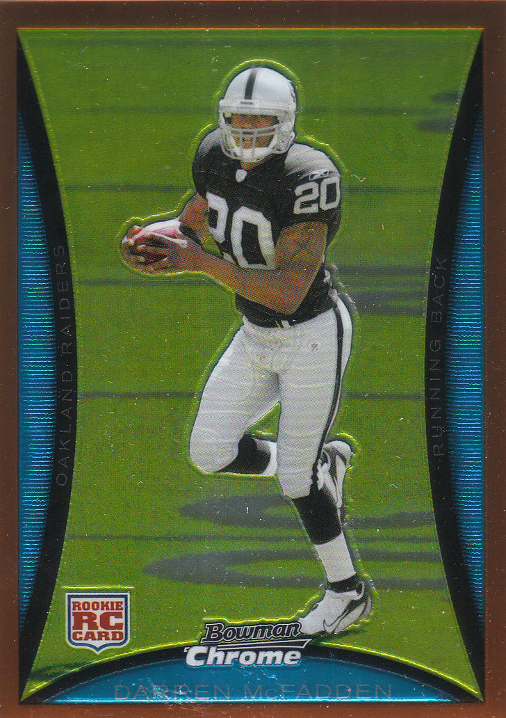 2008 Bowman Chrome Football Part 3 Rookie Autographs Bronze Silver Cards - Picture 20 of 49
