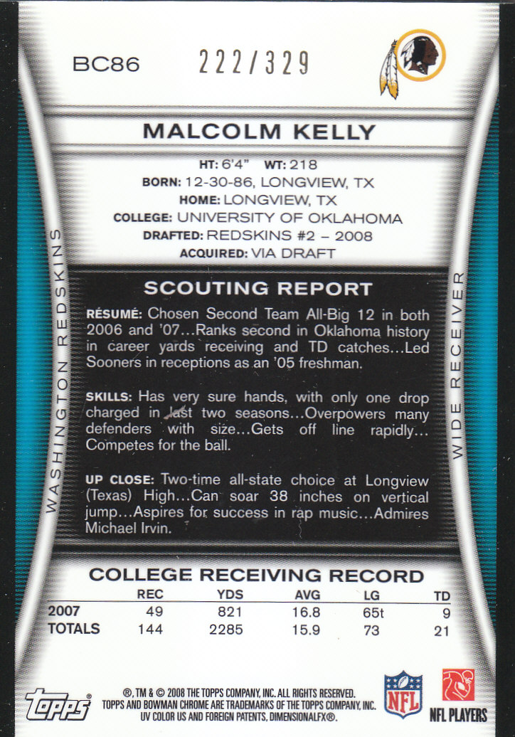 2008 Bowman Chrome Football Part 3 Rookie Autographs Bronze Silver Cards - Picture 27 of 49
