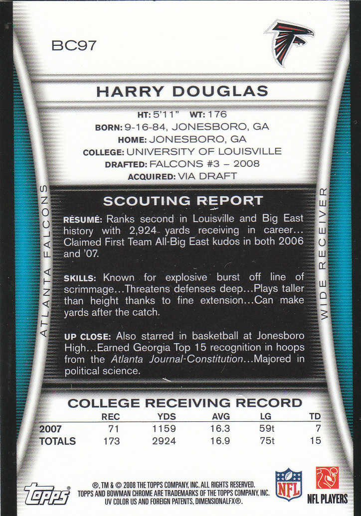2008 Bowman Chrome Football Part 3 Rookie Autographs Bronze Silver Cards - Picture 11 of 49
