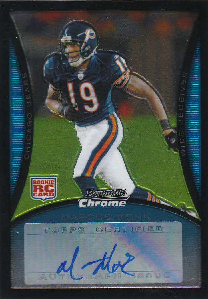 2008 Bowman Chrome Football Part 3 Rookie Autographs Bronze Silver Cards - Picture 14 of 49