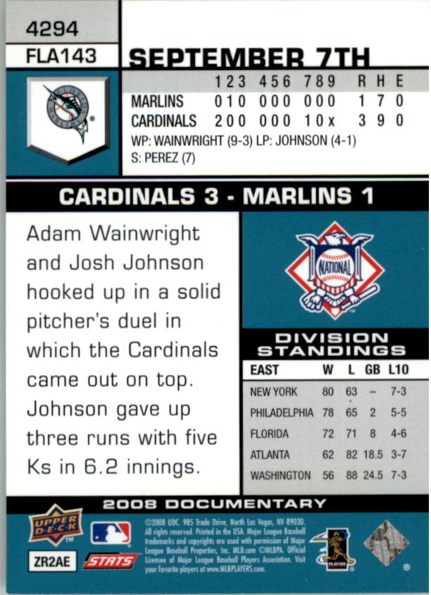 2008 Upper Deck Documentary Gold Baseball Card Pick 4234-4691 - Picture 25 of 209