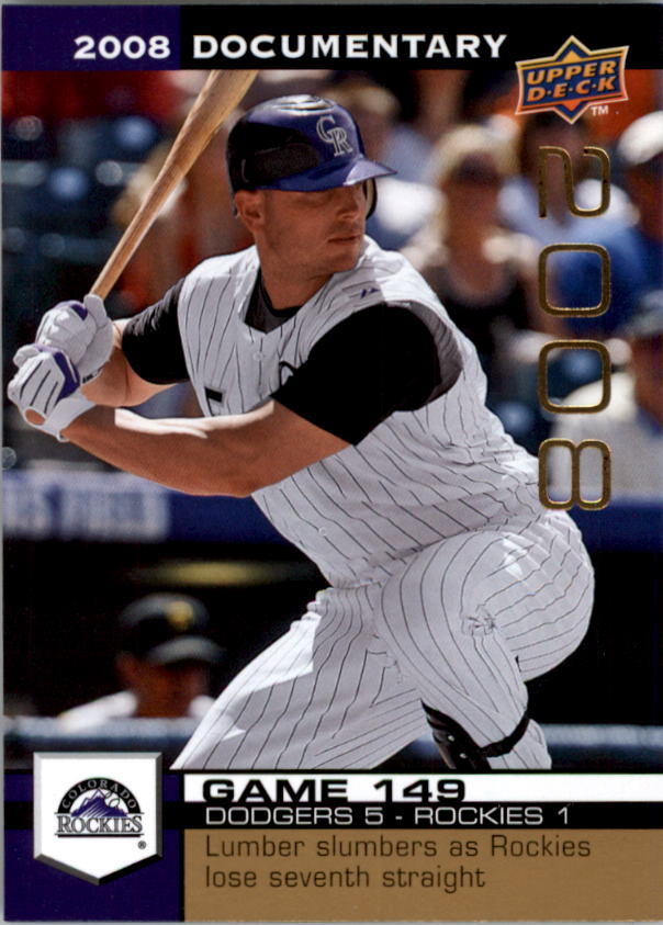 2008 Upper Deck Documentary Gold Baseball Card Pick 4234-4691 - Picture 68 of 209