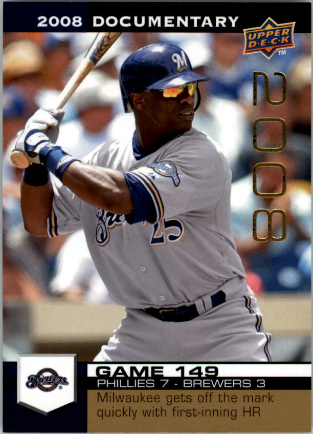 2008 Upper Deck Documentary Gold Baseball Card Pick 4234-4691 - Picture 72 of 209