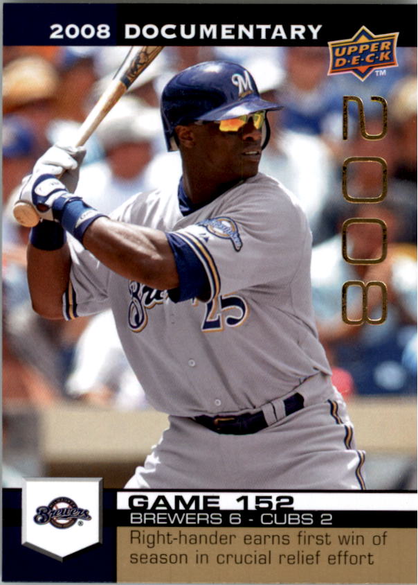 2008 Upper Deck Documentary Gold Baseball Card Pick 4234-4691 - Picture 144 of 209