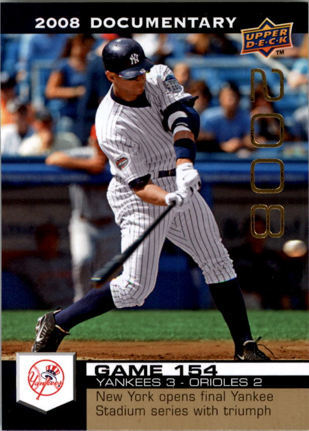 2008 Upper Deck Documentary Gold Baseball Card Pick 4234-4691 - Picture 158 of 209