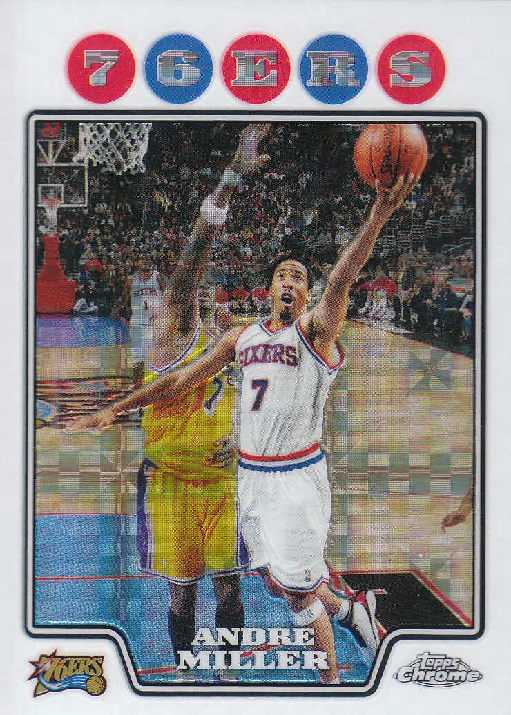 2008/2009 tarjetas paralelas refractoras de baloncesto cromadas parte 2 Topps - Imagen 226 de 255