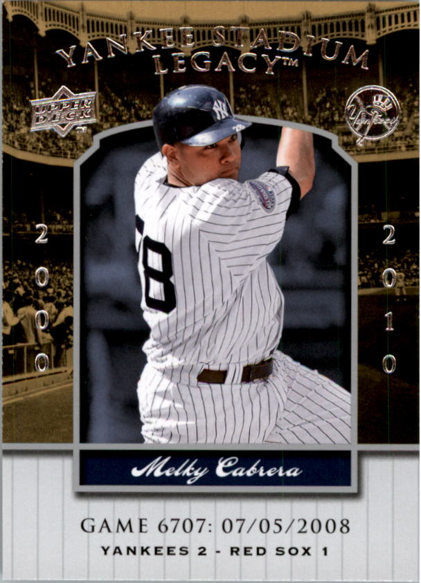 2008 Upper Deck Yankee Stadium Legacy Collection Baseball Card Pick 5107-6741 - Picture 373 of 382