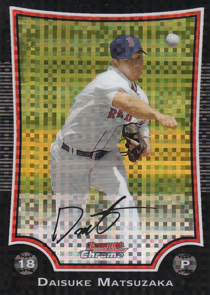 2009 Bowman Chrome Baseball Part 2 Main Set Parallel Cards - Picture 140 of 167