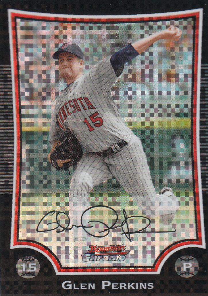 2009 Bowman Chrome Baseball Part 2 Main Set Parallel Cards - Picture 142 of 167