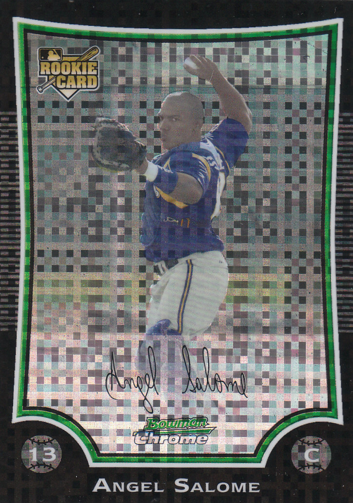 2009 Bowman Chrome Baseball Part 2 Main Set Parallel Cards - Picture 164 of 167