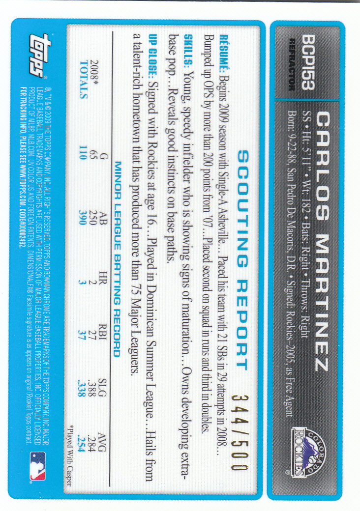 2009 Bowman Chrome Baseball Part 4 Prospects and Autograph Parallel Cards - Picture 33 of 109
