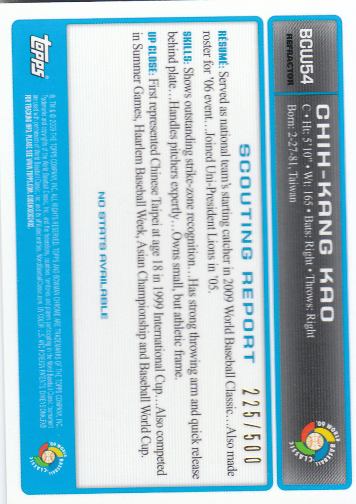 2009 Bowman Chrome Baseball Part 4 Prospects and Autograph Parallel Cards - Picture 95 of 109