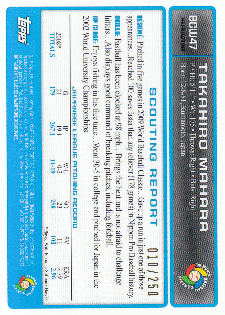 2009 Bowman Chrome Baseball Part 4 Prospects and Autograph Parallel Cards - Picture 109 of 109