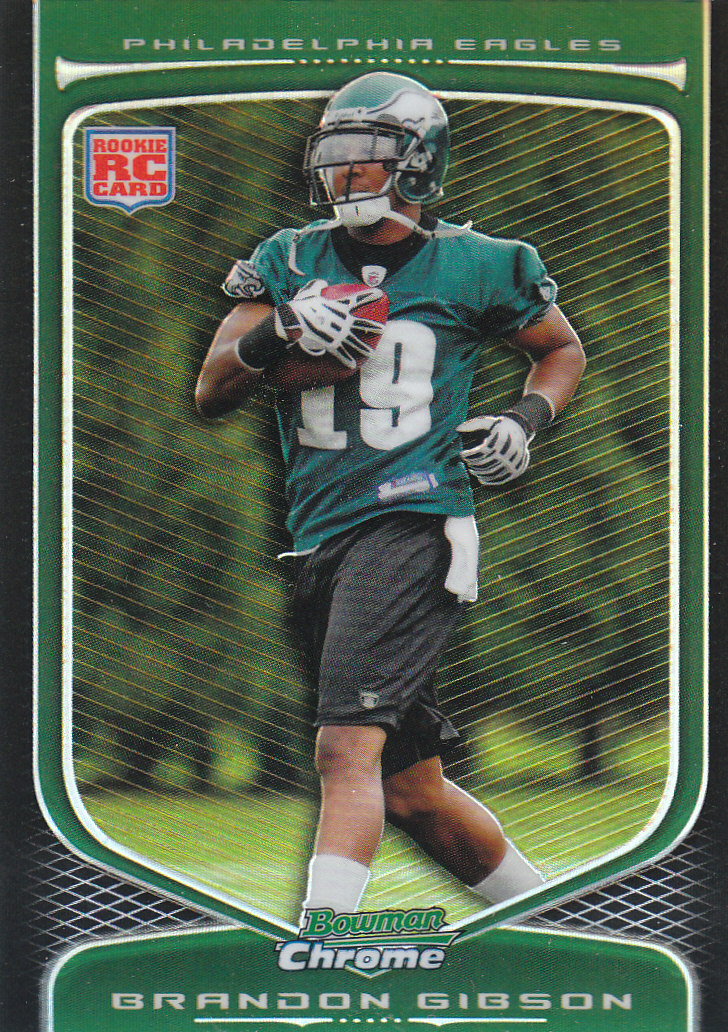 2009 Bowman Chrome Football Part 2 Parallel Refractors Cards - Picture 172 of 217