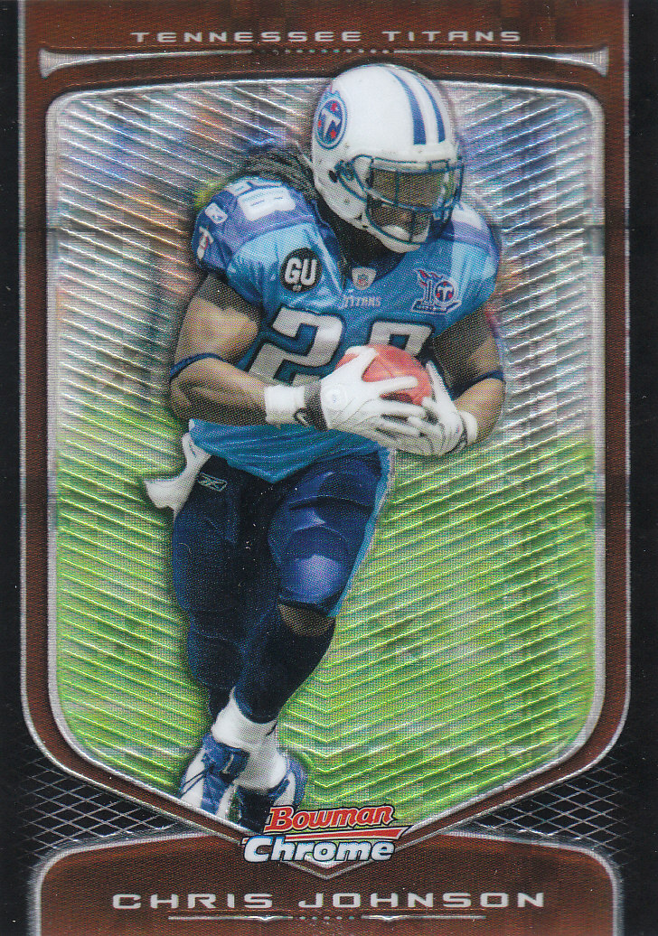2009 Bowman Chrome Football Part 2 Parallel Refractors Cards - Picture 190 of 217