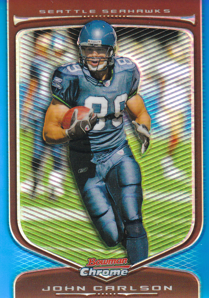 2009 Bowman Chrome Football Part 2 Parallel Refractors Cards - Picture 8 of 217