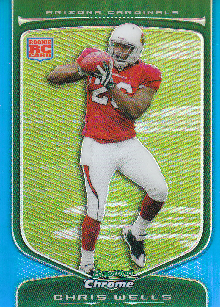 2009 Bowman Chrome Football Part 2 Parallel Refractors Cards - Picture 22 of 217