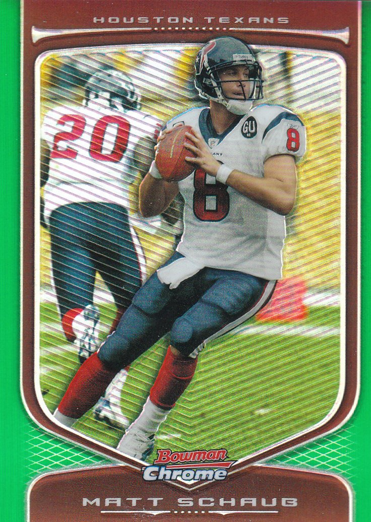 2009 Bowman Chrome Football Part 2 Parallel Refractors Cards - Picture 36 of 217